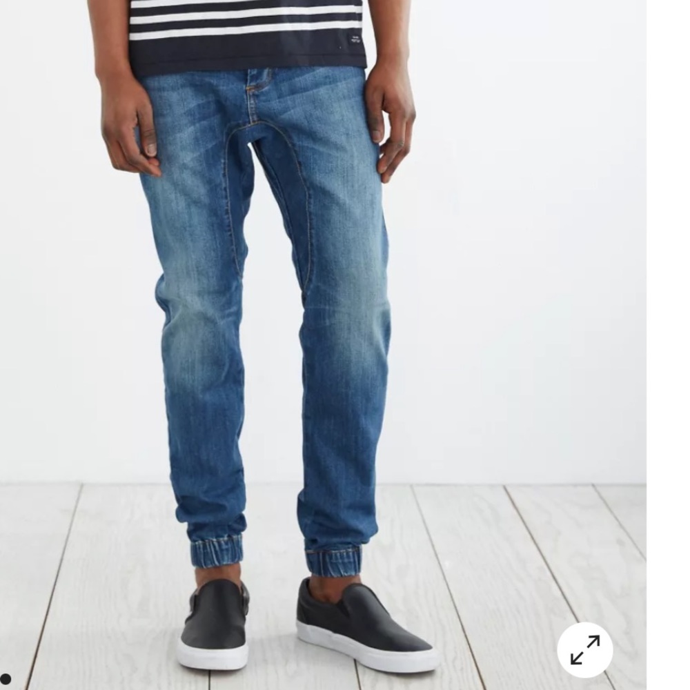 ZANEROBE Slingshot Dynamo Gritty Indigo Denim Jogger Pant 32